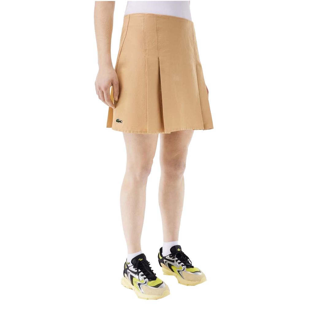 Lacoste Womens/Ladies Short Cotton Pleated Skirt