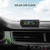 Car TPMS Look Solar Car Digital Clock with LCD Time Date In-Car Temperature Display Auto Interior Accessories