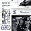 1 комплект Значок-наклейка на автомобиль Декор автомобиля Наклейка Для Mercedes Benz W204 W124 W201 W202 W212 W220 W205 GLA CLA Автомобильные аксессуары гаджеты