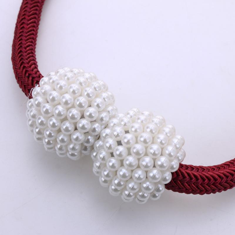 2 шт. магниты, зажимы для штор, держатель для штор, помпон, подхват, магнитные зажимы, подвесные шары, завязка на спине, аксессуары для украшения дома