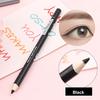 Long-Lasting High Pigmented Functional Solid Single-ended Rich Eyeliner Eyebrow Pencil