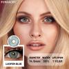 FUNSACHY 1 Pair Natural Blue Contact Lenses for Eyes Korean Fashion Color Eye Contacts Cosmetics Eye Makeup High Quality Lenses