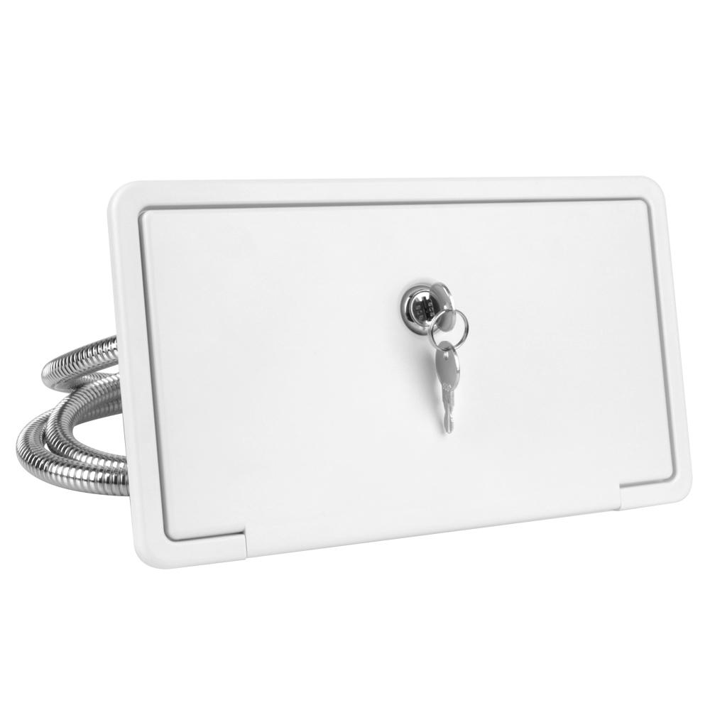 RV External Exterior Shower for Boat Marine Camper Motorhome Caravan with Lock RV Shower Box Kit Camper Accessories