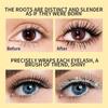 Тушь для ресниц Fine Glitter Mascara, водостойкая, густая, длинная и подкрученная, создающая глубокий и очаровательный макияж глаз