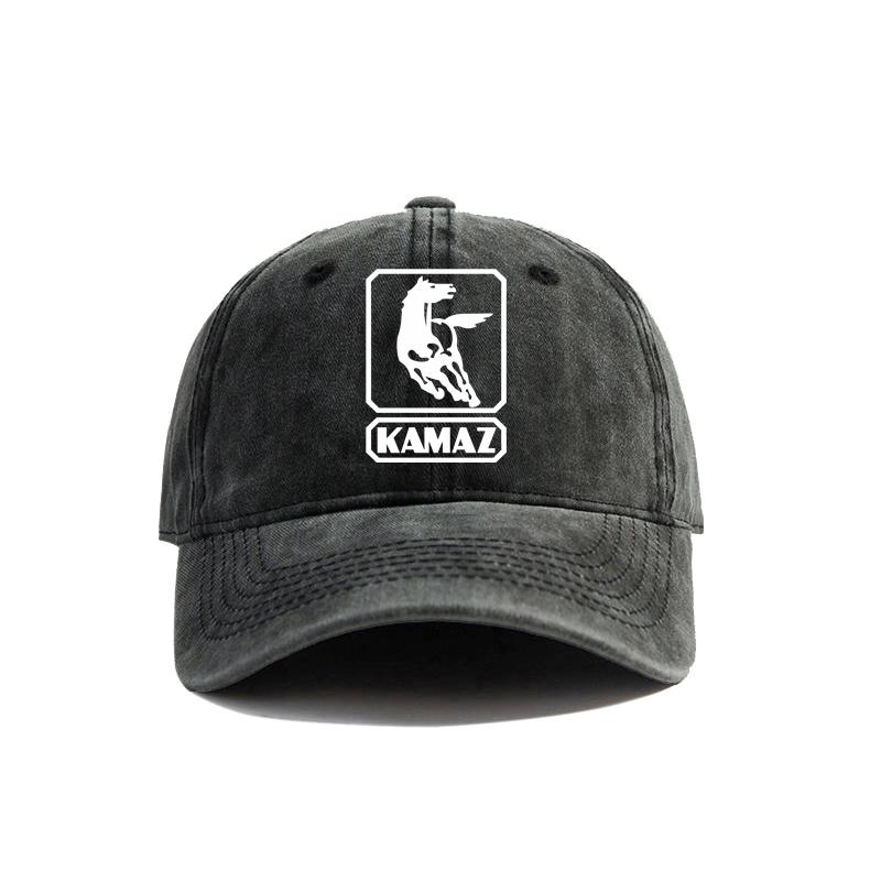 Кепка-бейсболка Kamaz Летняя Потертая Папина Шляпа Унисекс Для улицы Регулируемая Кепка Для женщин Унисекс MZ026