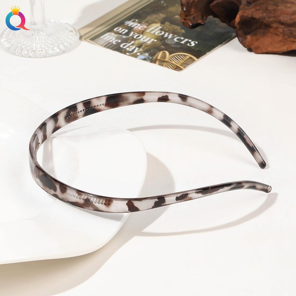 Нескользящая зубчатая повязка на голову с нажимом на волосы, челка, сломанная повязка на голову, простая черная коричневая повязка на голову для женщин