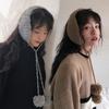 Thicken Knitted Earmuffs Plush Winter Ear Cover Retro Warm Earmuffs Girl