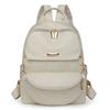 Women's Large Capacity PU Multifunctional Backpack  Vintage School Bag for Ladies  Casual Travel Bags  New Fashion