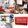 Gants de travail - Ezlife - Anti-Coupures - Niveau 5 - Norme en 388 - Cuisine, Jardinage, Bricolage