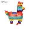 Mexican Carnival Flag Burrito Pitana Aluminum Balloon Cactus Avocado Carnival Party Balloon