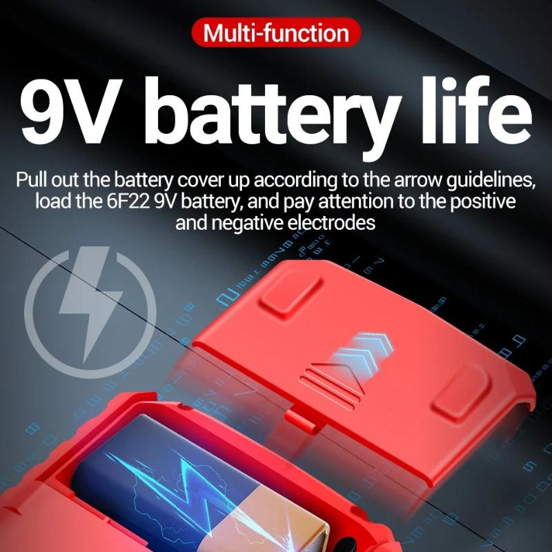 2026 Multifunctional Digital Multimeter AC/DC Current Voltage Resistance Meter Meter Electrician LCD Backlight Ohm Square Wave Test Tools ANENG SZ308