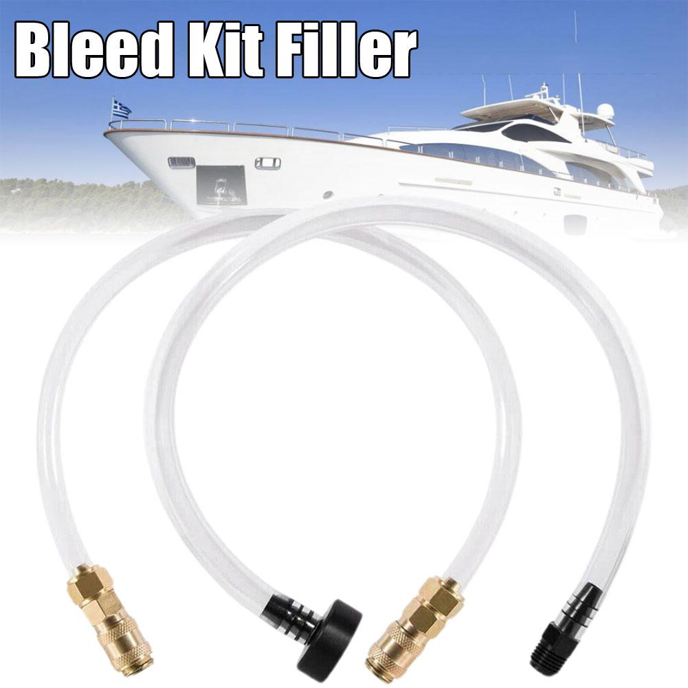 2Pack Bleed Kit Комплект для заливки масла для гидравлических систем рулевого управления Seastar Мостовой шланг для ремонта морских лодок и яхт Z0E6
