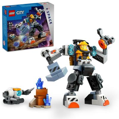 LEGO Город Рабочее пространство Меха Костюм Игрушка Подарок на день рождения Блок Образовательный Рождество Мальчики Девочки Дети 6 лет 7 лет 8 лет Космос 60428