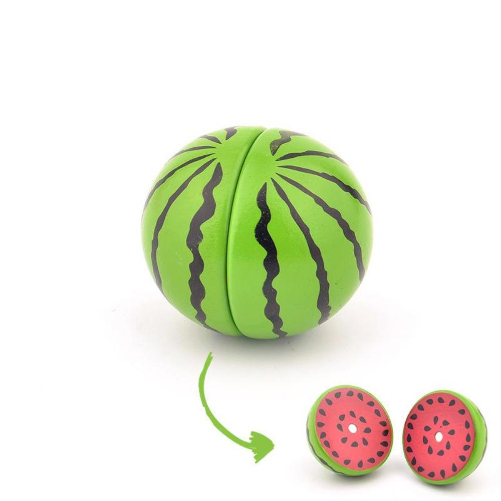 1 шт. деревянная игрушка магнитная резка фруктов и овощей еда ролевые игры моделирование кухня ролевые игры развивающие игрушки для детей