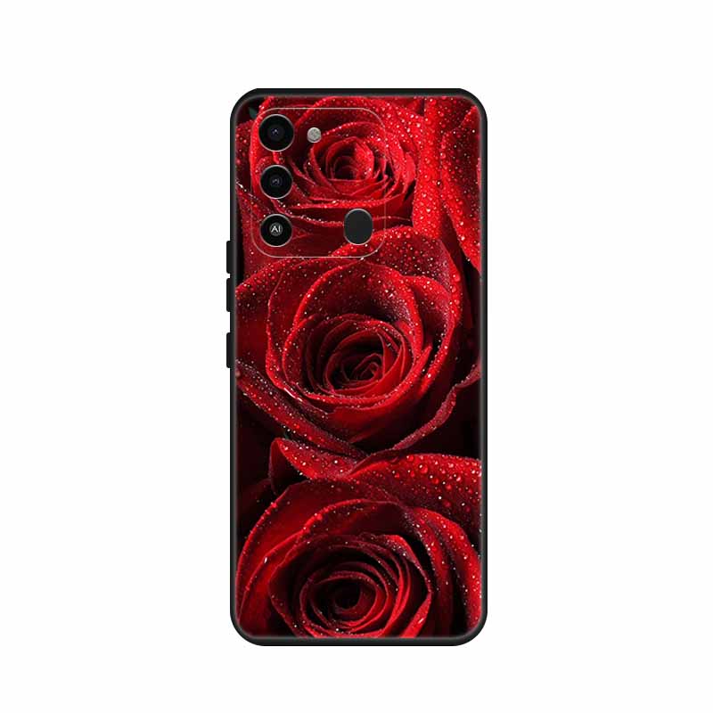 Роскошный Чехол Для Tecno Spark 8C Мягкий Силикон ТПУ Задняя Крышка Телефона Для Tecno Spark 8C 8 C Spark8C Funda Мультяшный KG5k Бампер Coque