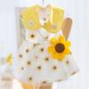 Dog Princess Dress Cute Pet Dog Mesh Dress Kitten Puppy Pet Skirt Summer Dog Dress Bow Lace Korean Poodle Chihuahua Dog Clothes