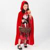Halloween Costume Little Red Riding Hood Costume Big Grey Girl Stage Costume Girls Cloak Cloak Cloak