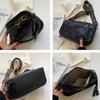 Vintage Shoulder Bag For Women PU Leather Pillow Bag Luxury Style Crossbody Bag Lady Messenger Bag Ladies Tote Purse CLE