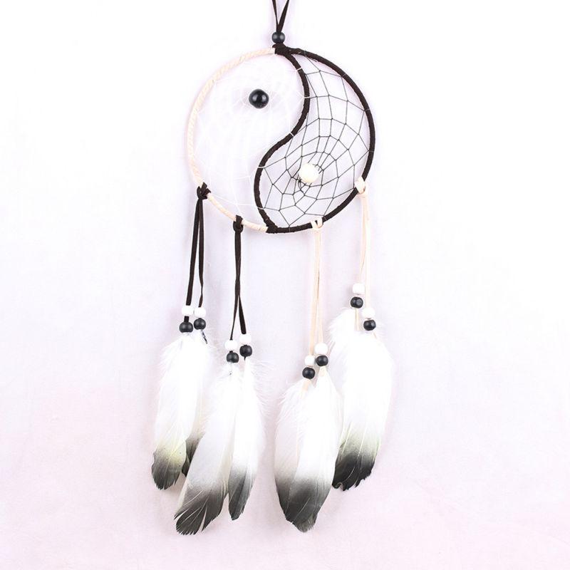 Traditional Dream Catcher Yin Yang Shape Long Home Decoration
