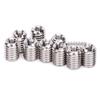 10Pcs Thread Inserts Repair Tool Reducing Nut Male Female Stainless Steel Fastener Hardware