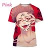 Latest Jujutsu Kaisen 3D Printing Casual T-shirt Popular Classic Anime Men's Fashion Harajuku Top T-shirt Gojo Satoru T-shirt
