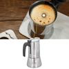 Silver Moka Pot Stainless Steel Stovetop Espresso Maker Stovetop Moka Pot  Coffee Making