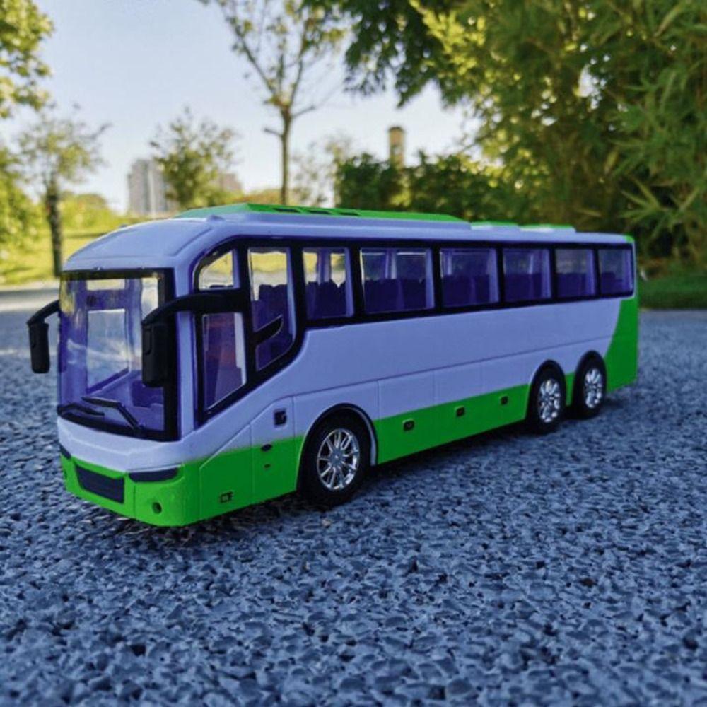 1/16 Scale School Bus Model Car Toys Yellow Color Inertia City Bus Toy Children Toy