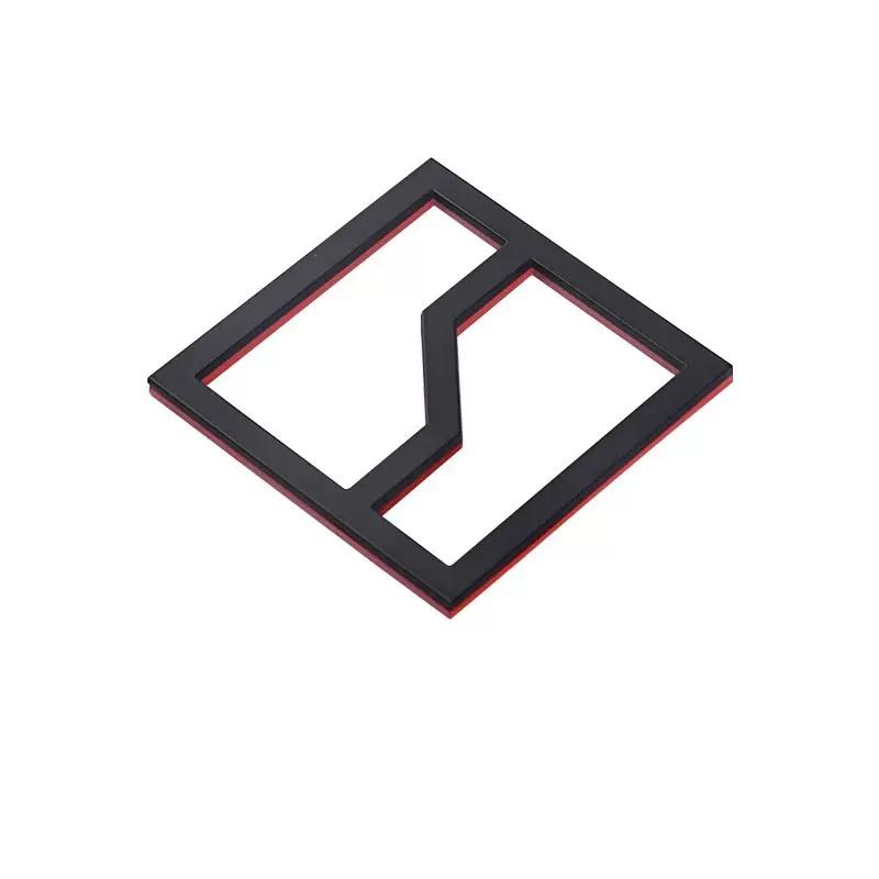 Zeekr X 2023-2024 Аксессуары Декоративная накладка Панель передней части автомобиля Логотип Наклейка-декор на заднюю часть автомобиля Рамка Декоративный элемент