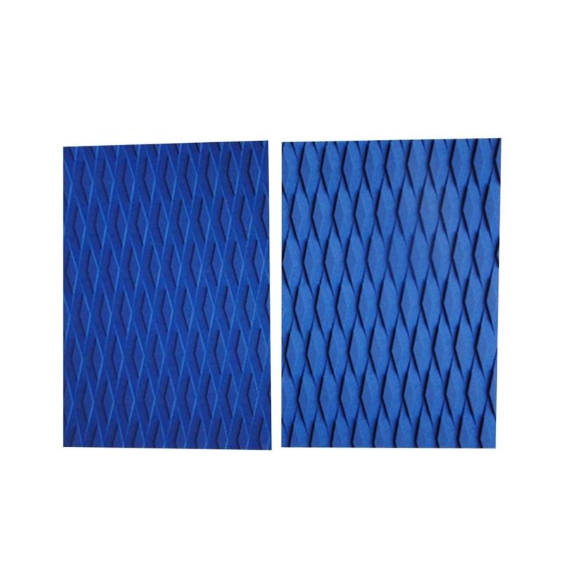 2Pcs Trimmable Surfboard Traction Pad Nonslip Surfboard Skimboard Traction Pad Deck Grip Tail Pad for Boats Deck
