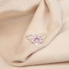 Natural Morganite Gemstone 925 Sterling Silver Dainty Jewelry Ring Gift For Her CZR-2-7