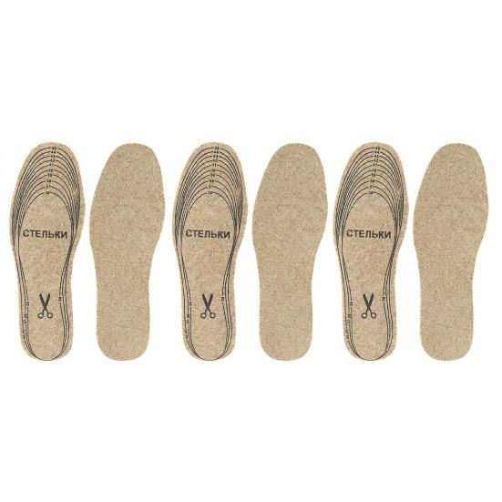 1/2/3/5 пар стелек из войлока для обуви, для облегчения боли в ногах, мягкие, толстые, теплые, зимние, внутренние стельки, амортизирующие, вырезаемые, вкладыши для ботинок, подушечки