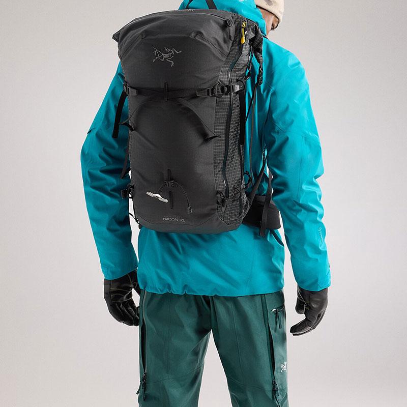 Arcteryx Micon 32л Рюкзак большой емкости Унисекс Рюкзак Черный X000007518-BLACK