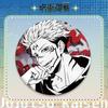 Аниме Jujutsu Kaisen Мерч Годзё Сатору 58 мм Лазерный значок-булавка 2D Фан-товары Коллекция Аксессуары для фанатов