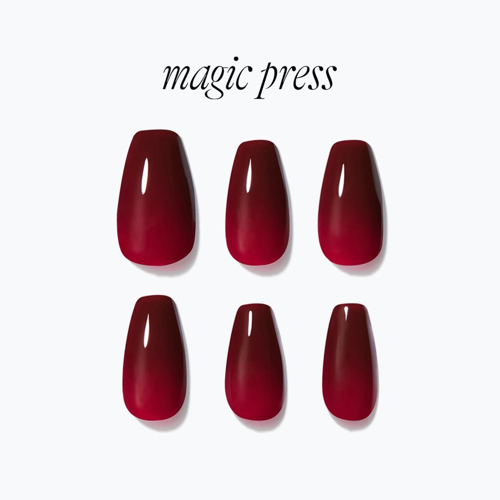 Magic Press Deep Burgundy (Coffin)