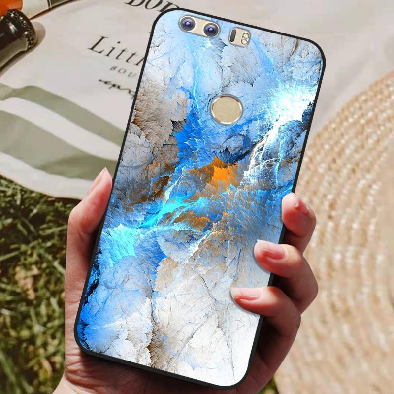 For Huawei Honor 8 5.2-inch Case Silicon Back Cover Phone Case for Huawei Honor 8 Cases Soft bumper coque Honor8 FRD-L19 Coques