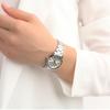 Casio Водонепроницаемый бизнес-указатель серии STANDARD, водонепроницаемость 50 метров, кварцевый механизм, ремешок из нержавеющей стали, японские и корейские часы LTP-1303D-7A