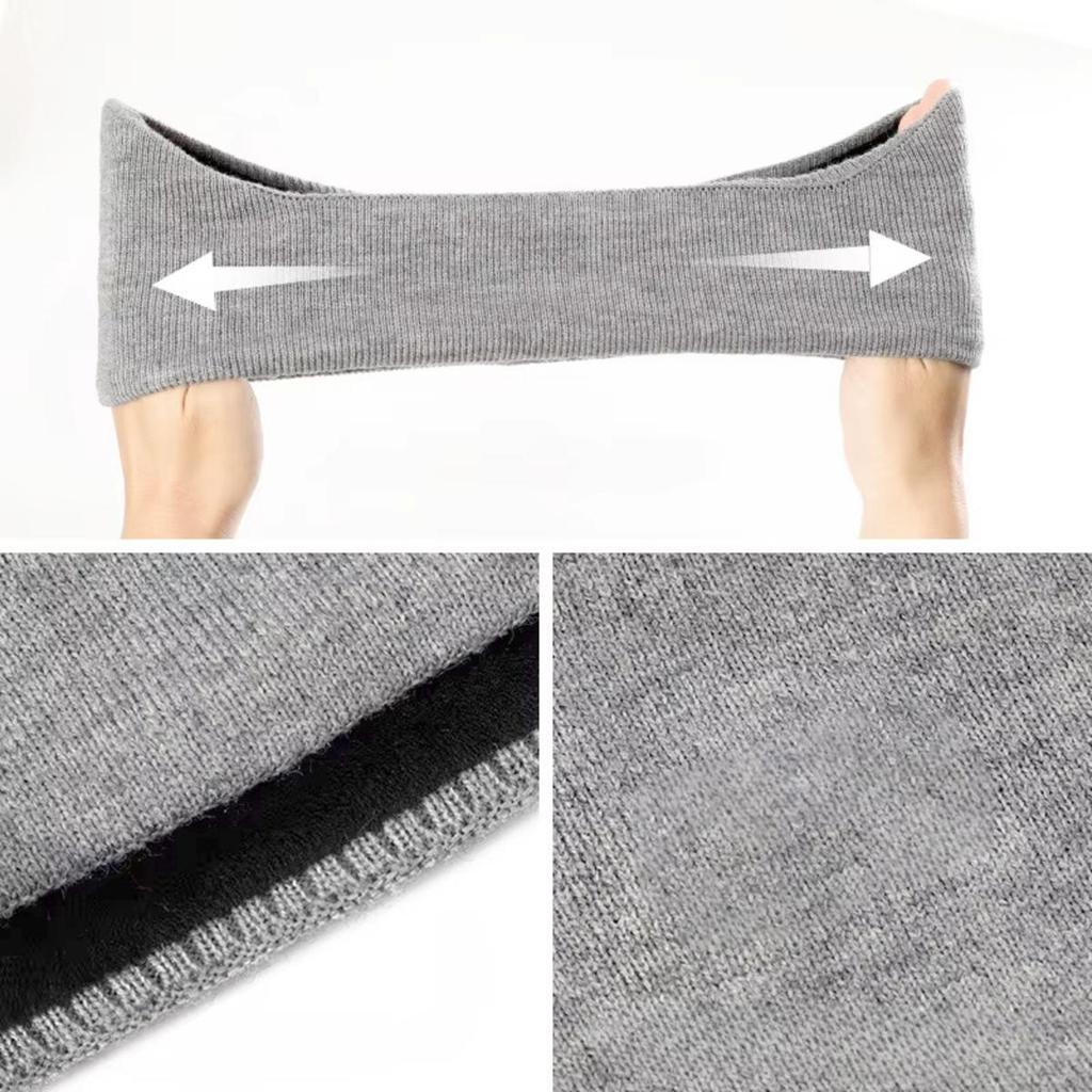 1Pc Polyester Ear Warmer Muff Winter Headband Ear Muffs Headband for Men Women Running Skiing Outdoor Sports