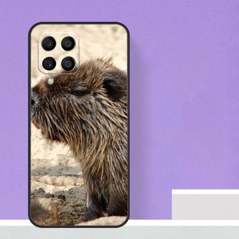 Animal Beaver For Samsung Galaxy M55 M15 M13 M33 M53 M20 M30s M31s M12 M32 M52 M11 M51 M14 M34 M54 Case