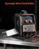 5-in-1 Plasma Cutter Welder Combo - CUT/TIG/Gas MIG/Flux MIG/MMA, 50A Non-Contact Plasma Cutting Machine & 200A Synergic Welder, 220V Aluminum Pulse