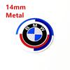 For BMW M X3 X5 X6  5 Pcs 11mm 14mm Car Key Emblem Sticker Logo Badge Decal For E34 E38 E39 E46 E60 E61 F90 E91 E92 F07 F10 F30