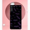 Halloween Vampire Bats Cover For Samsung Galaxy S23 S24 Ultra S8 S9 S10 S22 Plus Note 10 20 Ultra S20 S21 FE Case
