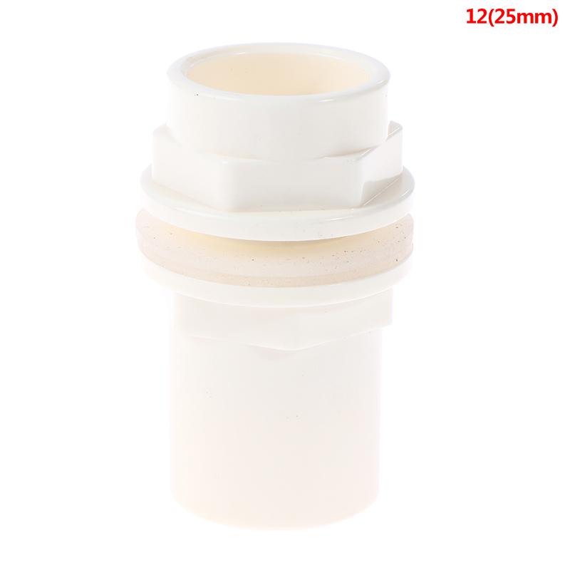 20-50 мм соединители из ПВХ утолщают адаптер для садовой дренажной трубы для аквариума