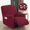 Waterproof Recliner Sofa Cover Non-slip Milk Silk Sofa Covers For Living Room Single Sofa Chair Couch Cover Armchair Covers Home