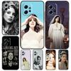 Чехол Lana Del Rey для Xiaomi Redmi Note 9 10 11 12 Pro Note 12S 9S 10S 11S Чехол для Redmi 12 9C 10C 12C
