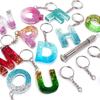 Kits Handmade Craft Crystal Drop Glue Silicone Alphabet Letter Resin Molds Silica Gel Mould