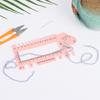 Practical Sheep Head With Cutting Head Gauge Ruler For Knitting Needles Crochet Hooks Ruler Tool