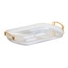 Elegant Rectangular Tray for Jewelry and Cosmetics Organization