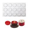 Pleated Mousse Cake Silicone Mould DIY Pleated Chocolate Decorative Fondant Mould