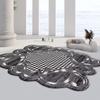 Modern Simple Special Shaped Large Area Living Room Carpet Irregular Plush Soft Bedroom Carpets Light Luxury Home Rug