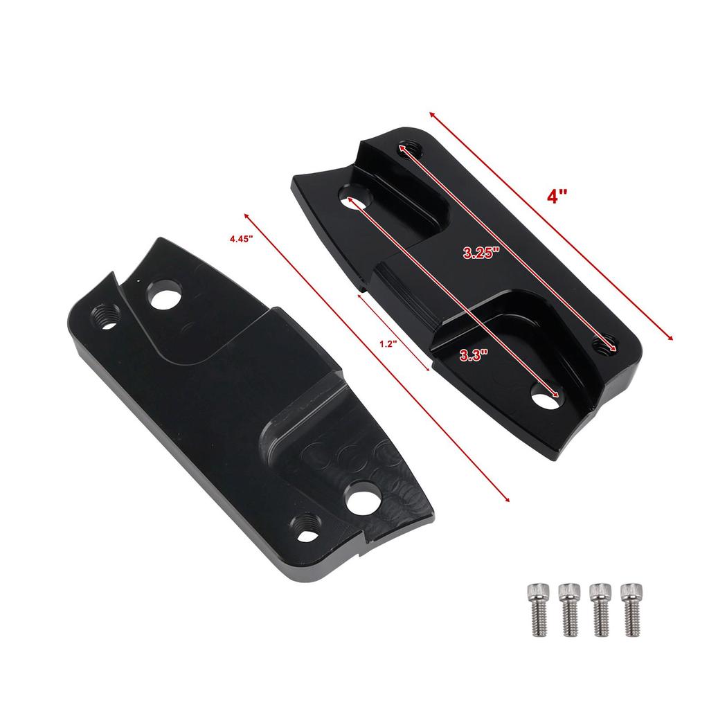 Передние 21" Колесные Крылья Подъемник Переходник Проставка Комплект Для Harley Touring Electra Street Glide 2014+